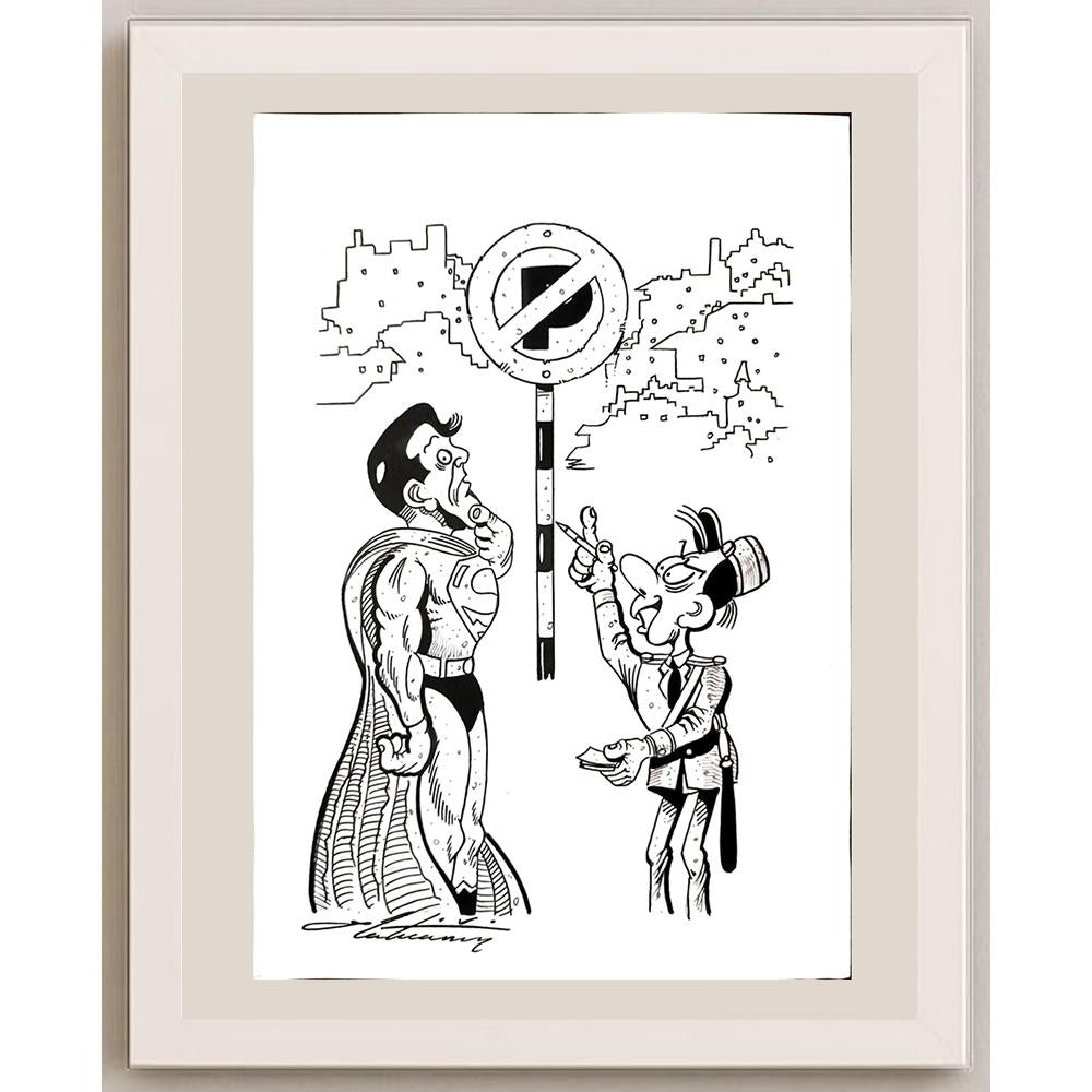 Zoran Zilaticanin 29x21cm Orijinal Karikatür BOD03403