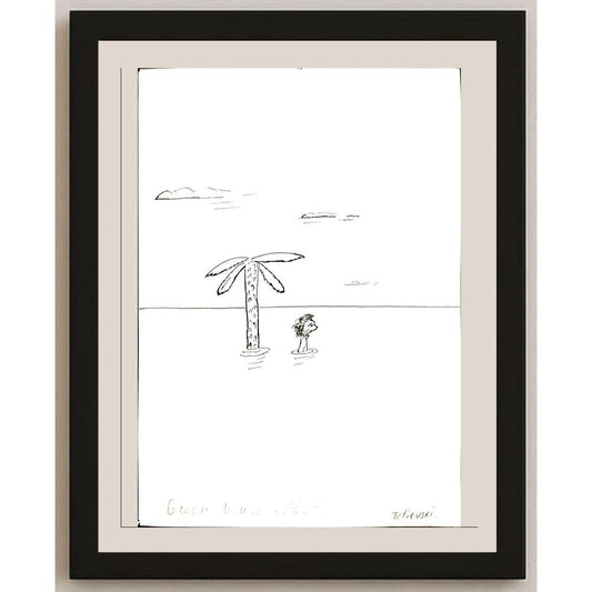 Michael Tetievski 25x21cm Orijinal Karikatür BOD03410