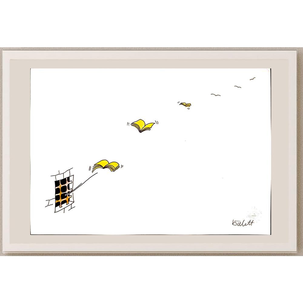 Bülent Fidan 29x21cm Orijinal Karikatür BOD03412