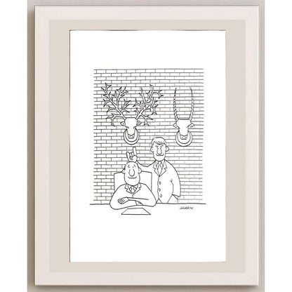 Valerio Marini 29x21cm Orijinal Karikatür BOD03417