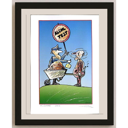 Horia Crisan 29x21cm Orijinal Karikatür BOD03418