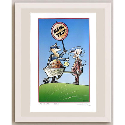 Horia Crisan 29x21cm Orijinal Karikatür BOD03418
