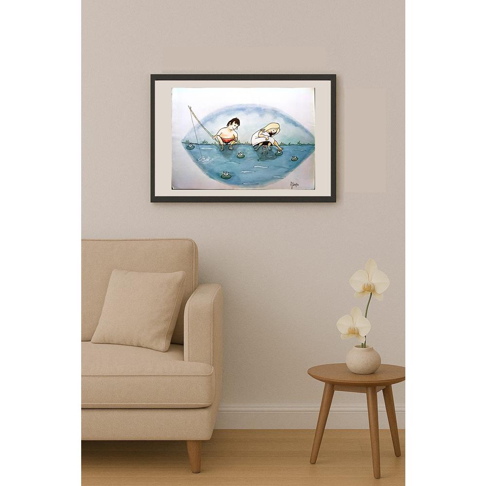 Miroslav Jakovljev 29x21cm Orijinal Karikatür BOD03426