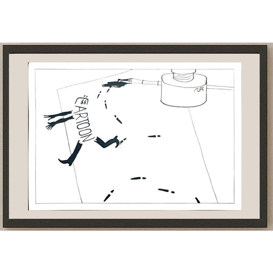 Mirontchyj Laime 29x21cm Orijinal Karikatür BOD03430