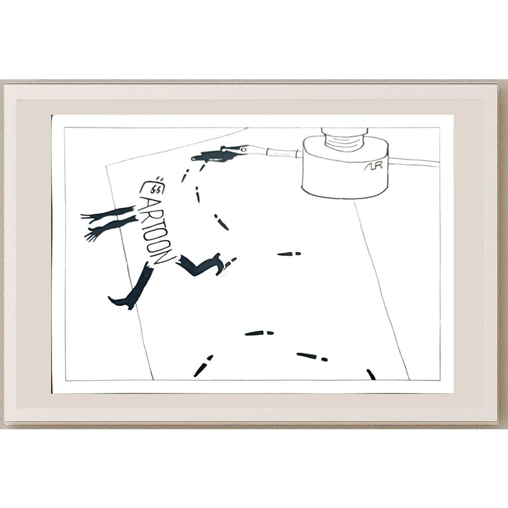Mirontchyj Laime 29x21cm Orijinal Karikatür BOD03430