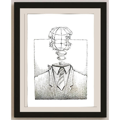Davood Yarahmadi 29x21cm Orijinal Karikatür BOD03431