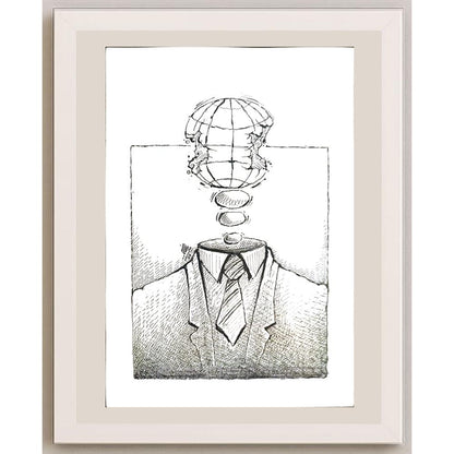 Davood Yarahmadi 29x21cm Orijinal Karikatür BOD03431