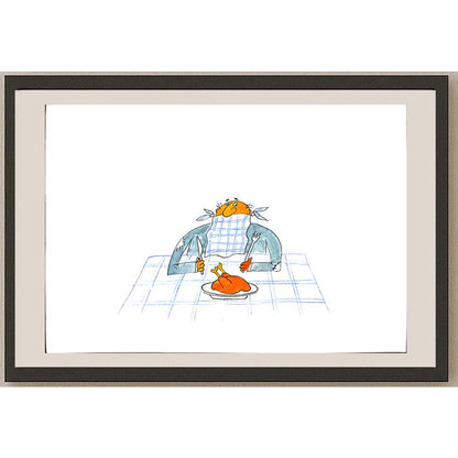 Dechko Nikolov 29x21cm Orijinal Karikatür BOD03436