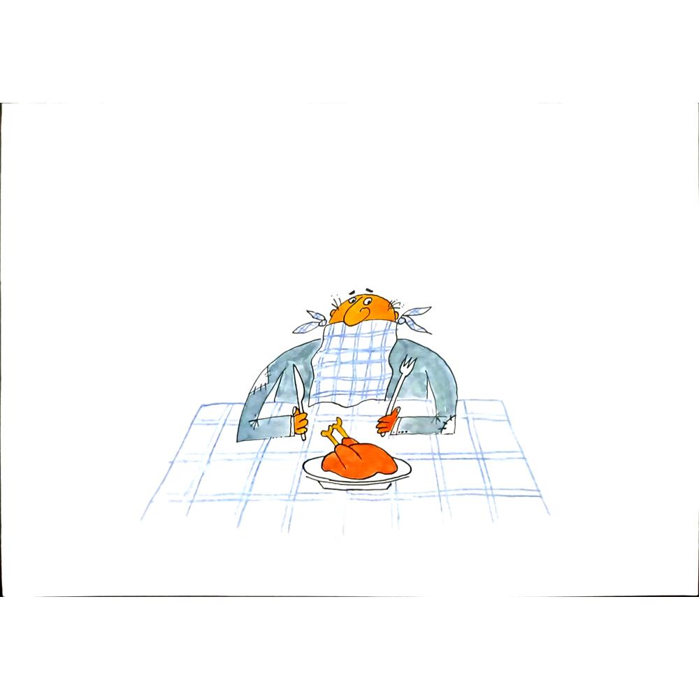 Dechko Nikolov 29x21cm Orijinal Karikatür BOD03436