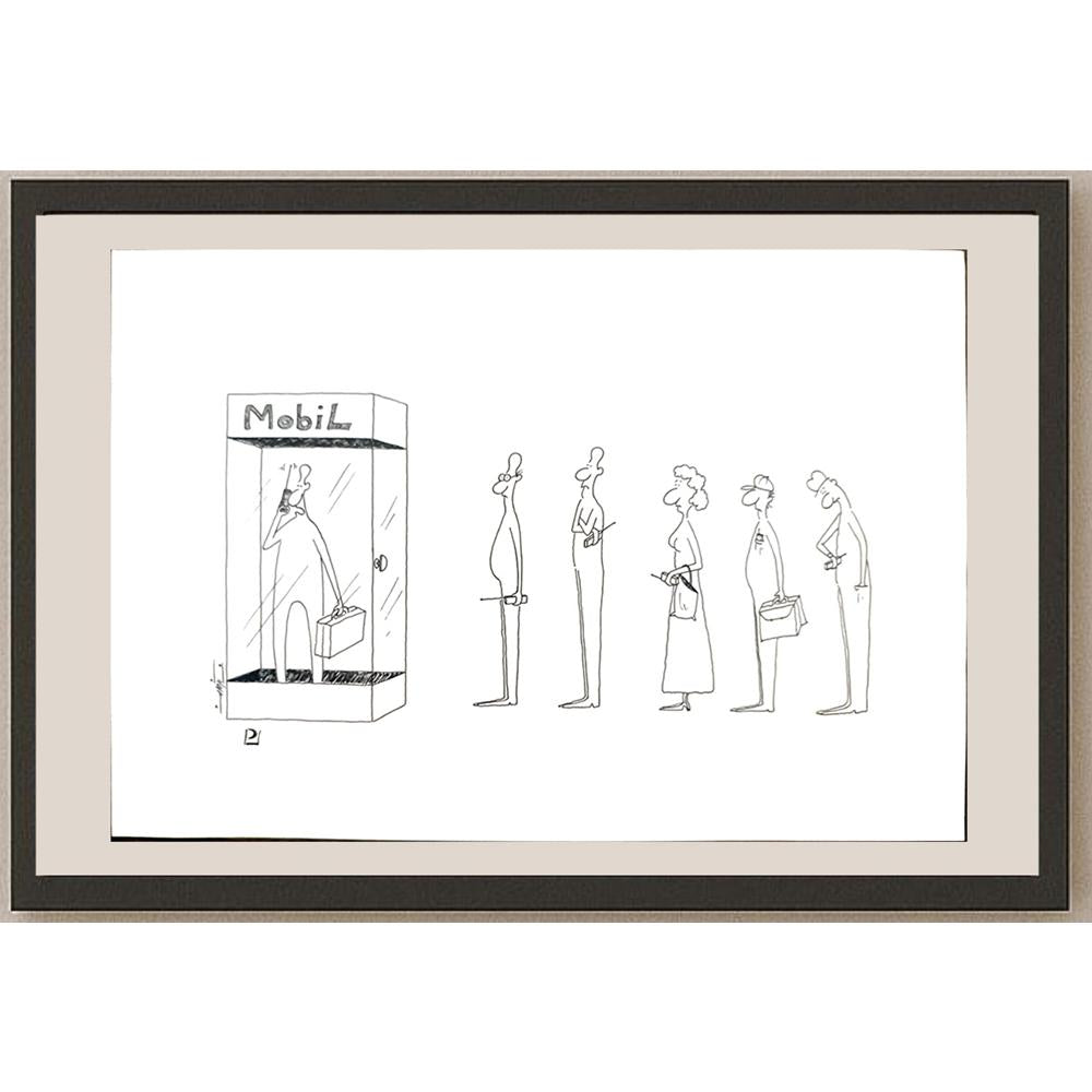 Pezhman Alipoor 29x21cm Orijinal Karikatür BOD03439