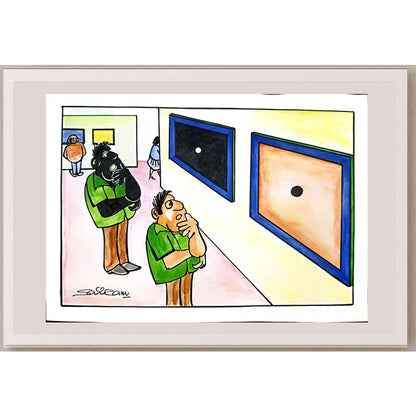 Sairam Akundi 29x21cm Orijinal Karikatür BOD03452