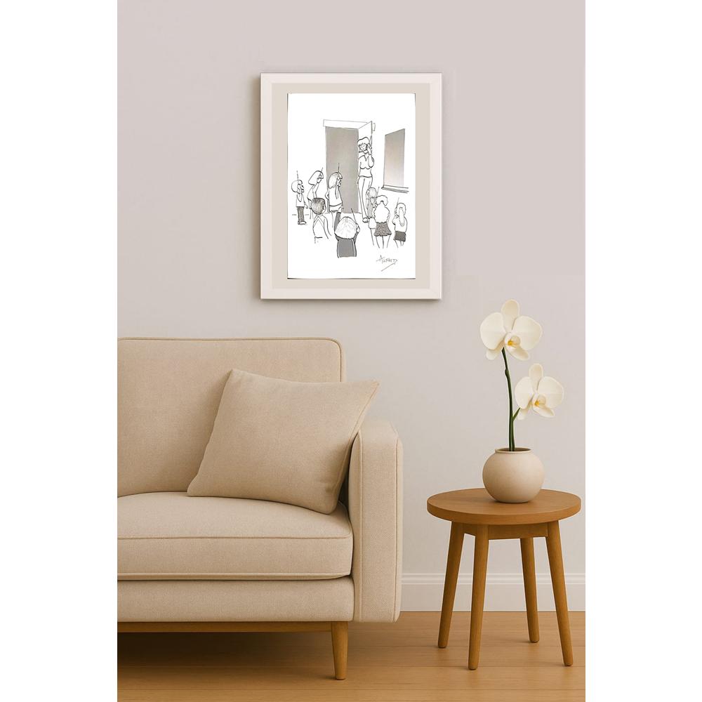 Dhoop Freddy 29x21cm Orijinal Karikatür BOD03461
