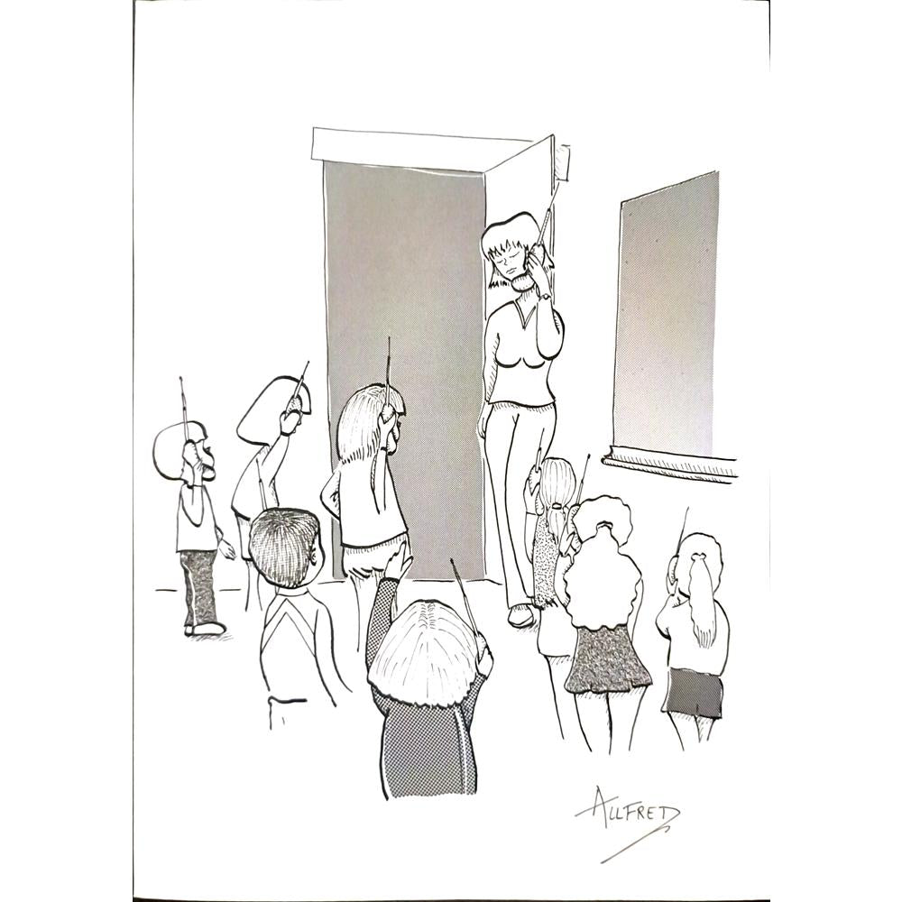 Dhoop Freddy 29x21cm Orijinal Karikatür BOD03461