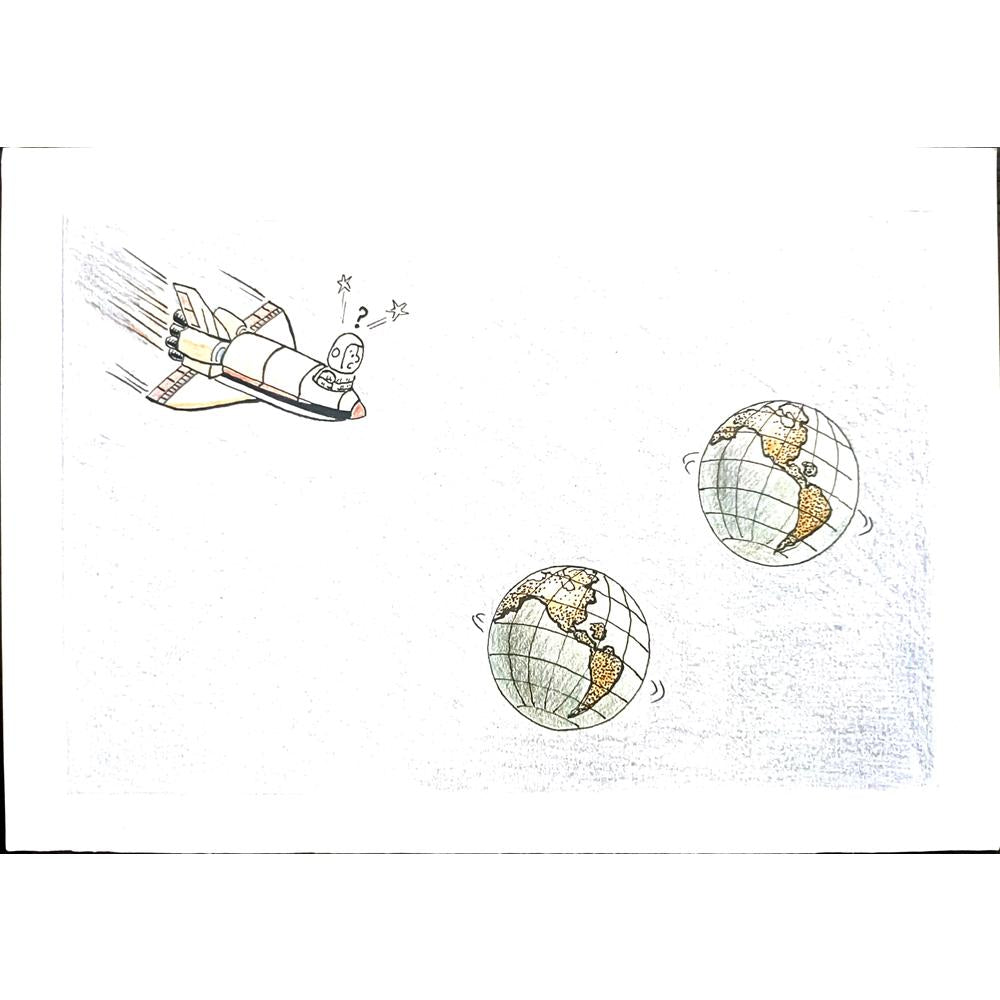 Lan Yu Jie 29x21cm Orijinal Karikatür BOD03466