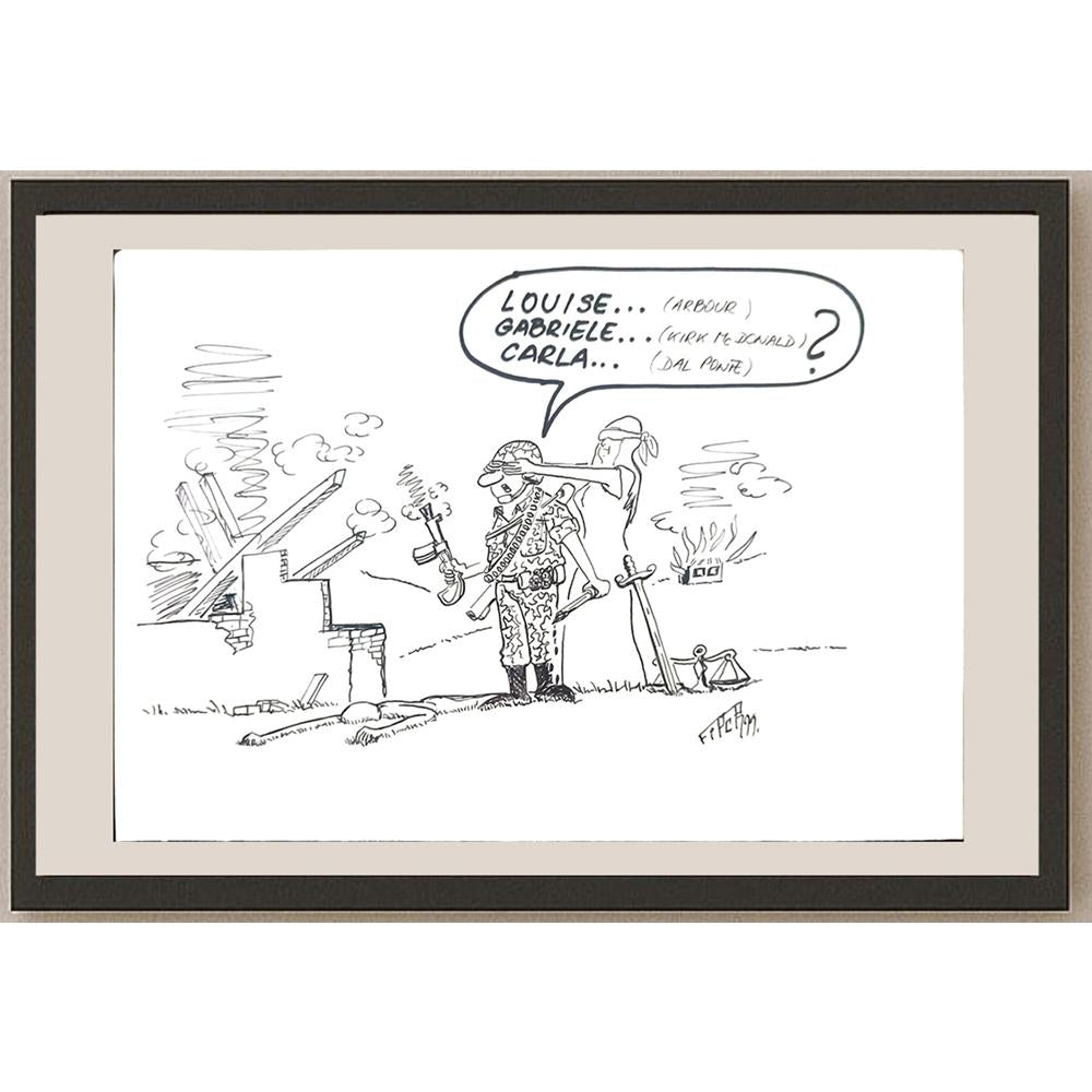 Kresimir Filipan 29x21cm Orijinal Karikatür BOD03467