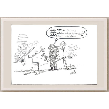 Kresimir Filipan 29x21cm Orijinal Karikatür BOD03467