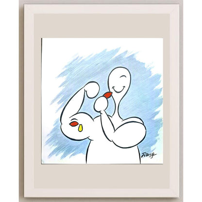 Jiang Lidong 29x21cm Orijinal Karikatür BOD03469