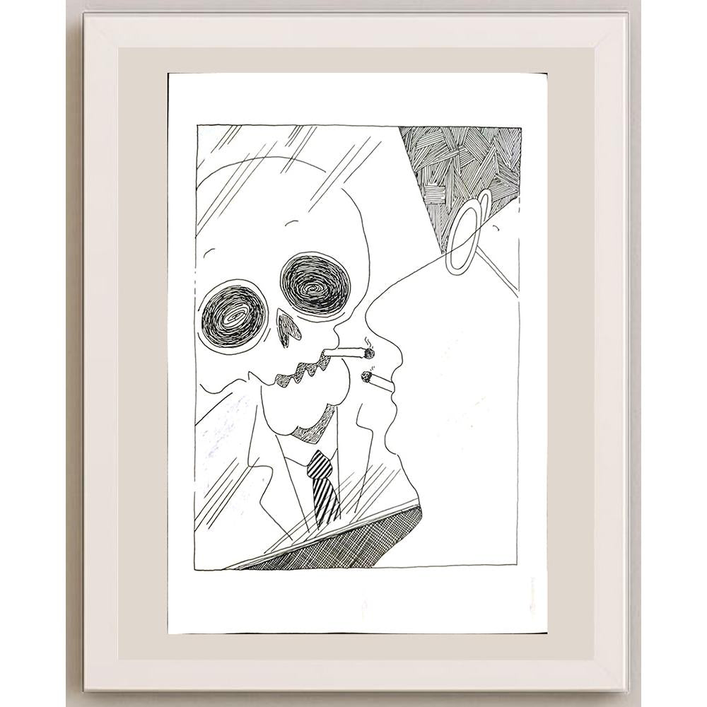 Sun Wanshuai 29x21cm Orijinal Karikatür BOD03474