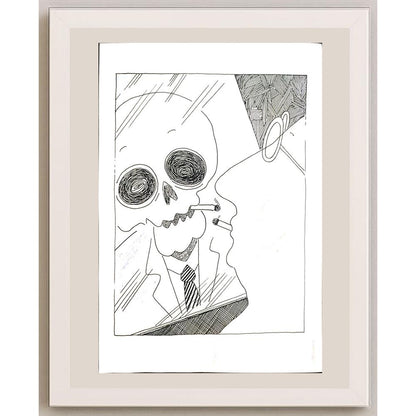 Sun Wanshuai 29x21cm Orijinal Karikatür BOD03474