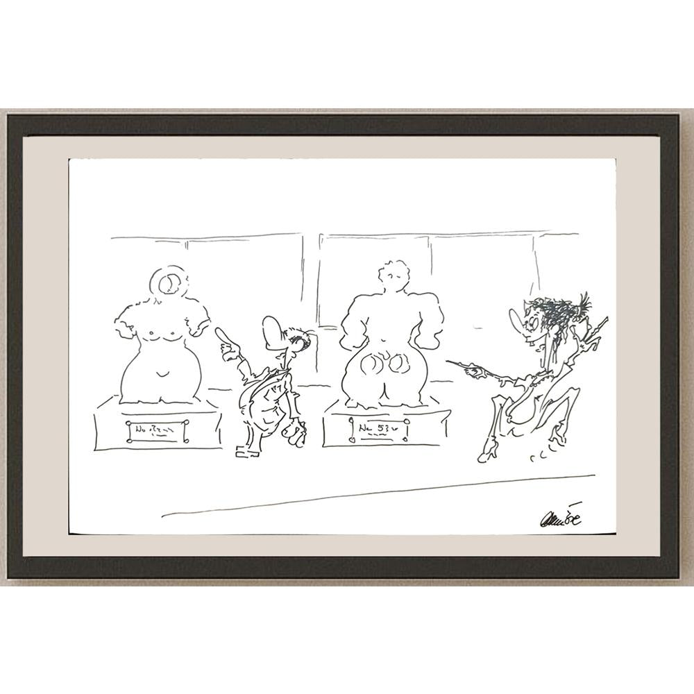 Branko Prehuzic 29x21cm Orijinal Karikatür BOD03477