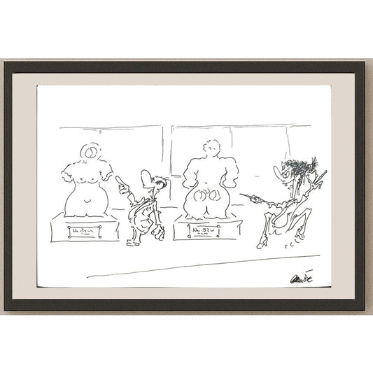 Branko Prehuzic 29x21cm Orijinal Karikatür BOD03477
