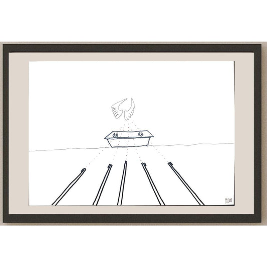 Fedor Kritovak 29x21cm Orijinal Karikatür BOD03482