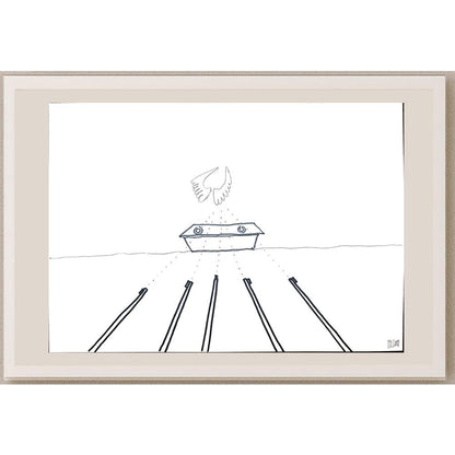 Fedor Kritovak 29x21cm Orijinal Karikatür BOD03482