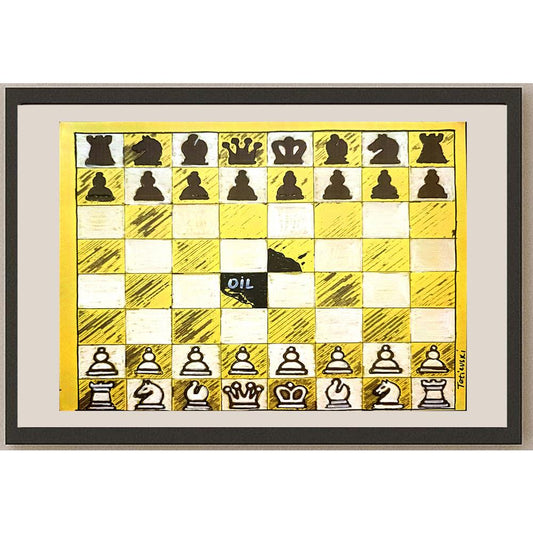 Michael Tetievski 29x21cm Orijinal Karikatür BOD03495