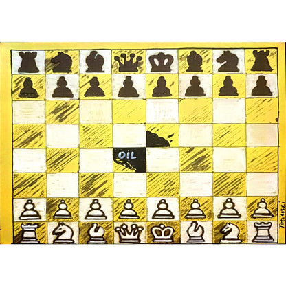 Michael Tetievski 29x21cm Orijinal Karikatür BOD03495