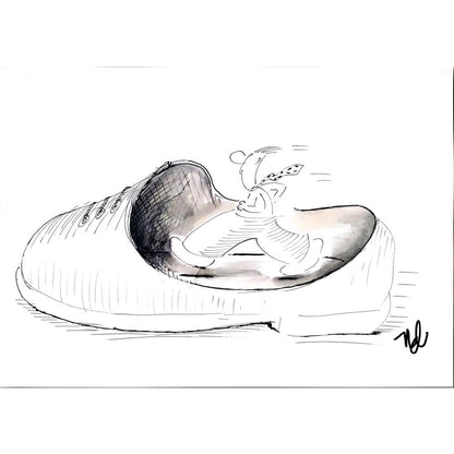 Nel 43x30cm Orijinal Karikatür BOD03500