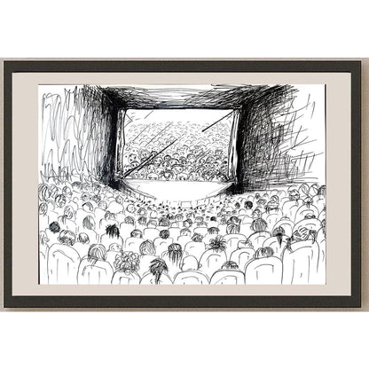 Çiğdem Renkligül 50x35cm Orijinal Karikatür BOD03506