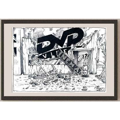 İlker Çelen 50x35cm Orijinal Karikatür BOD03533