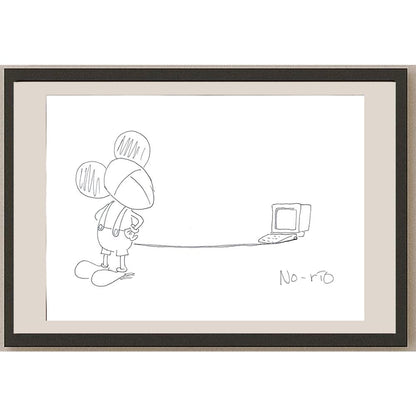 No Rio 50x35cm Orijinal Karikatür BOD03537