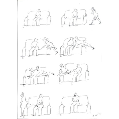 Roccow 50x35cm Orijinal Karikatür BOD03538