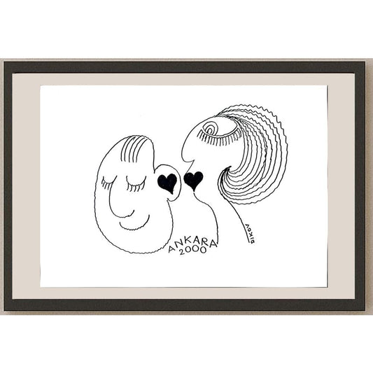 Dikov 50x35cm Orijinal Karikatür BOD03551