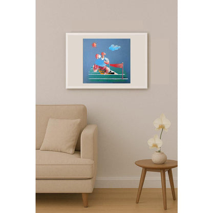 Sait Munzur 29x27cm Orijinal Karikatür BOD03554