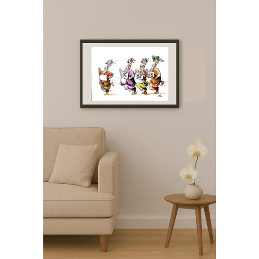 Sait Munzur 43x30cm Orijinal Karikatür BOD03555