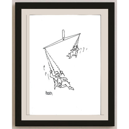 Pamir Yaver 29x21cm Orijinal Karikatür BOD03559