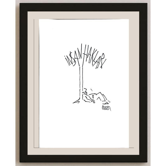 Pamir Yaver 29x21cm Orijinal Karikatür BOD03562