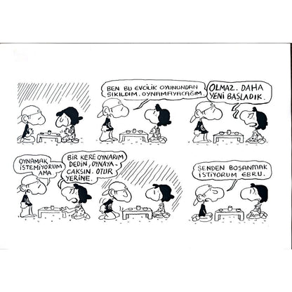 Piyale Madra 29x21cm Orijinal Karikatür BOD03563