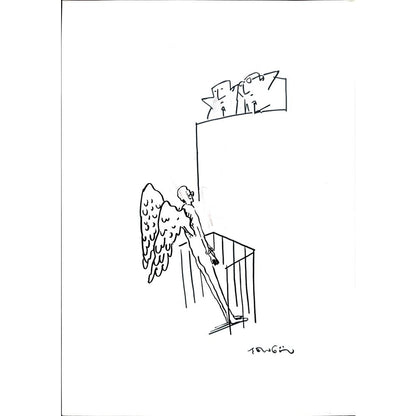 Muhammet Şengöz 35x25cm Orijinal Karikatür BOD03564