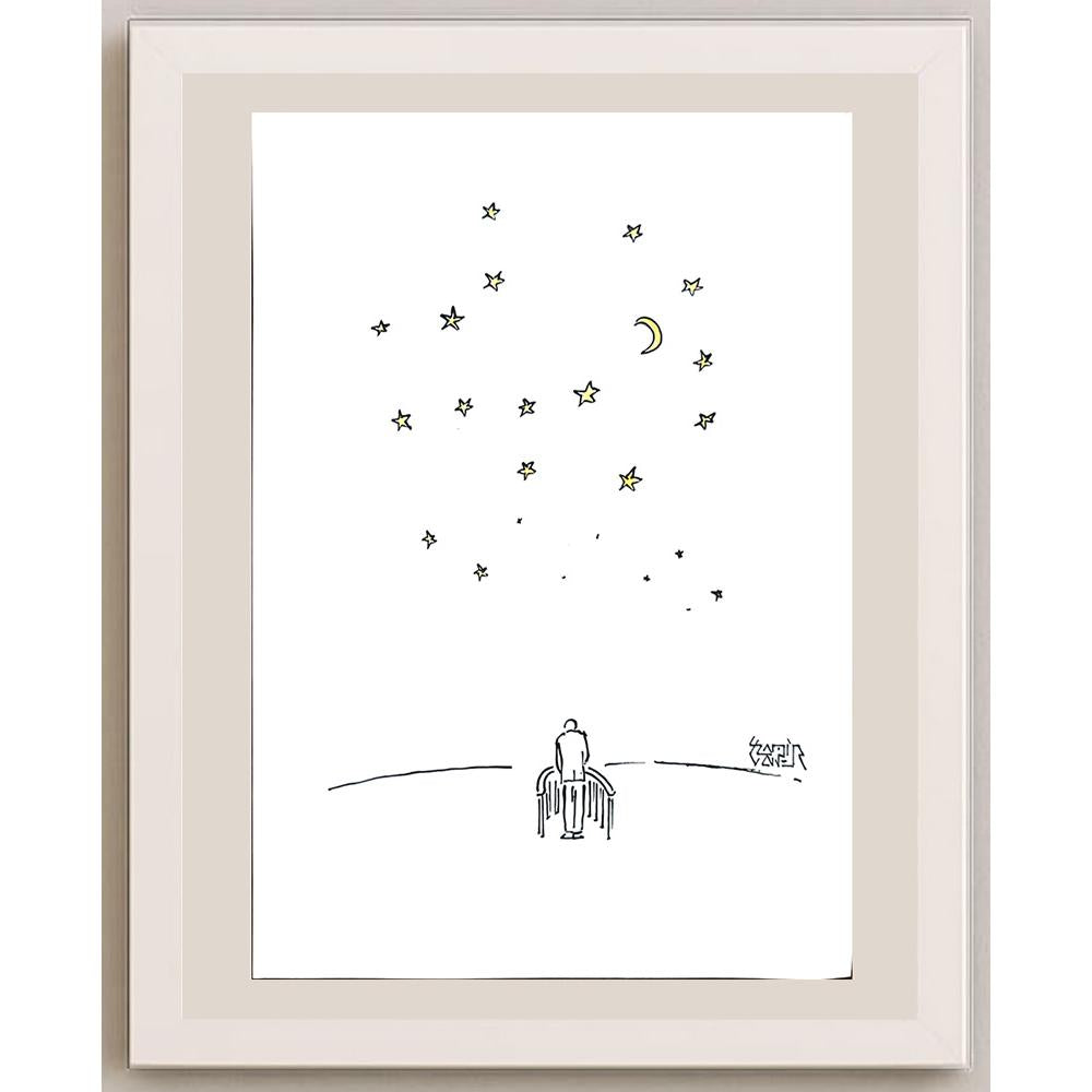 Pamir Yaver 29x21cm Orijinal Karikatür BOD03569