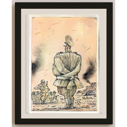 Igor Smirnov 29x21cm Orijinal Karikatür BOD03573