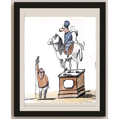 Ani Vasilevski 43x30cm Orijinal Karikatür BOD03577