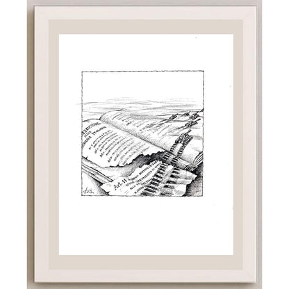 Assunta Toti Buratti 29x21cm Orijinal Karikatür BOD03595