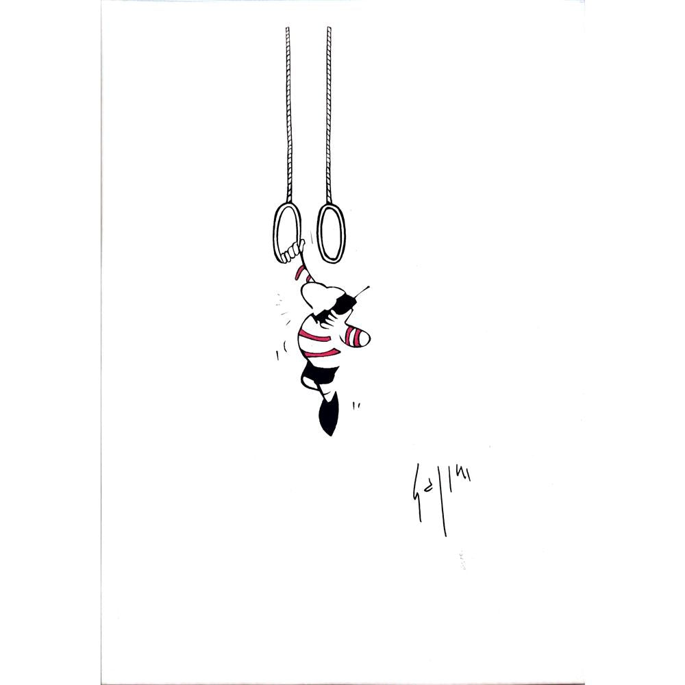Sajini Ugo Alesssandro 29x21cm Orijinal Karikatür BOD03600
