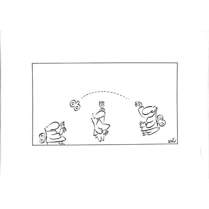 Kamil Masaracı 43x30cm Orijinal Karikatür BOD03603