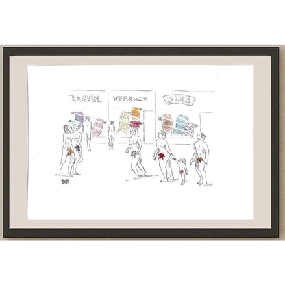 Sami Caner 43x30cm Orijinal Karikatür BOD03607