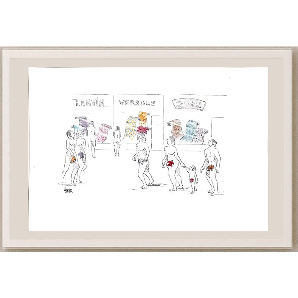 Sami Caner 43x30cm Orijinal Karikatür BOD03607