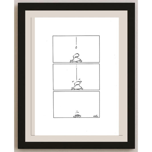Kamil Masaracı 43x30cm Orijinal Karikatür BOD03614